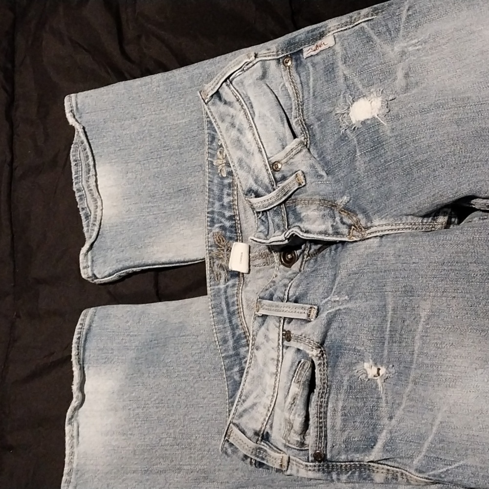Silver jeans